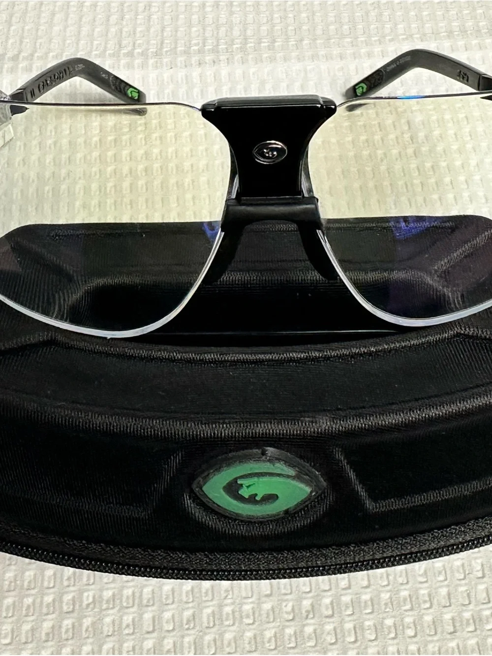 Gargoyles Unisex Classic 85s Safety Glasses With Side Shields Black / Clear